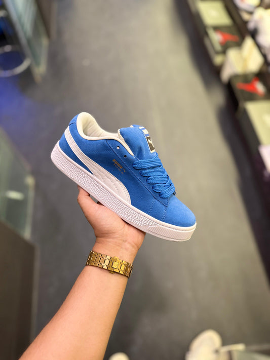 Puma Suede Classic Blue & White First Copy Sneakers – Premium Casual Shoes for Men