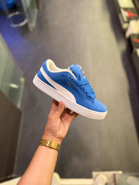 Puma Suede Classic Blue & White First Copy Sneakers – Premium Casual Shoes for Men